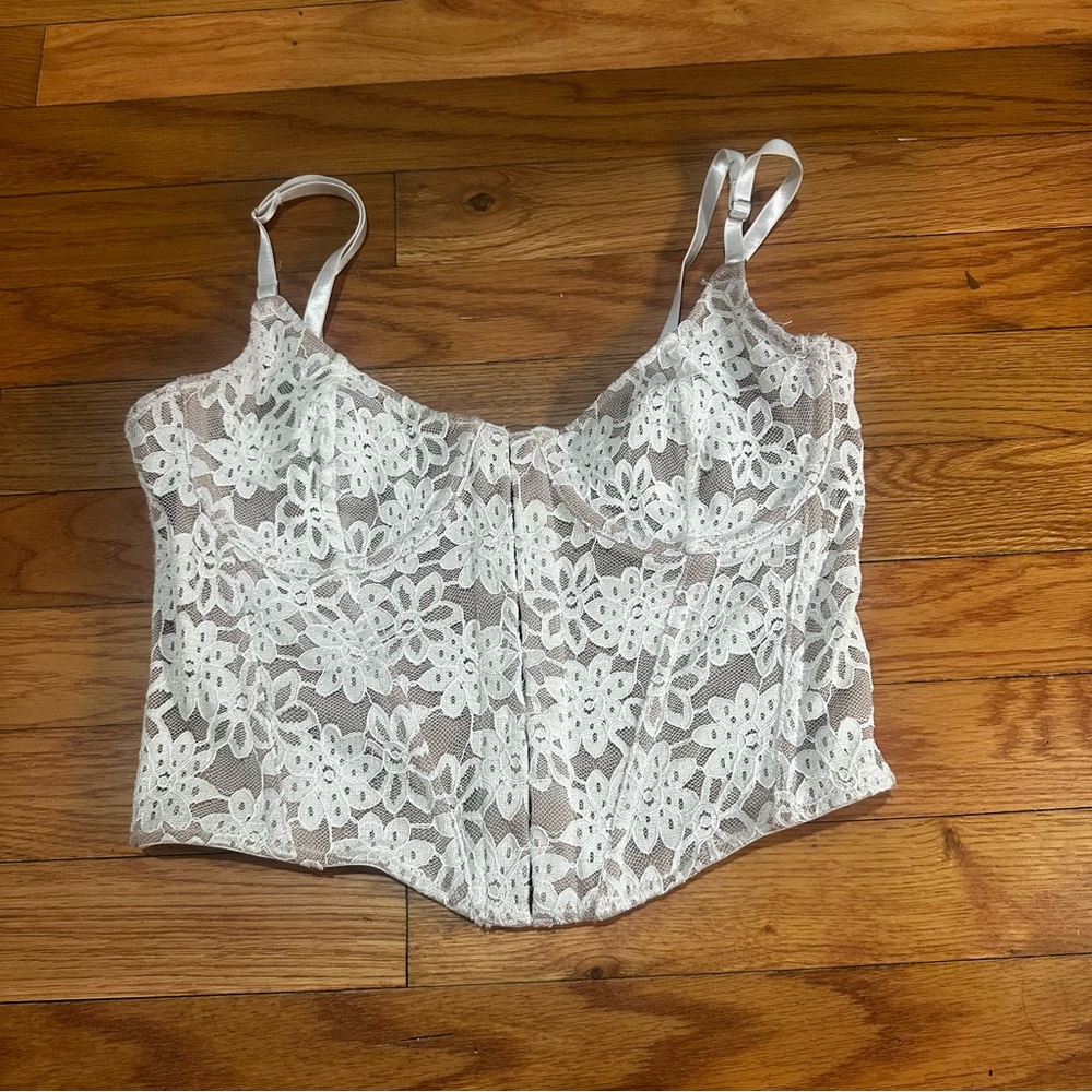 White Fox Ordinary Life Bustier Nude Corset Medium
